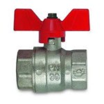 Ball valves, butterfly handle