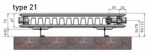 Panel radiator VK21-300-1900